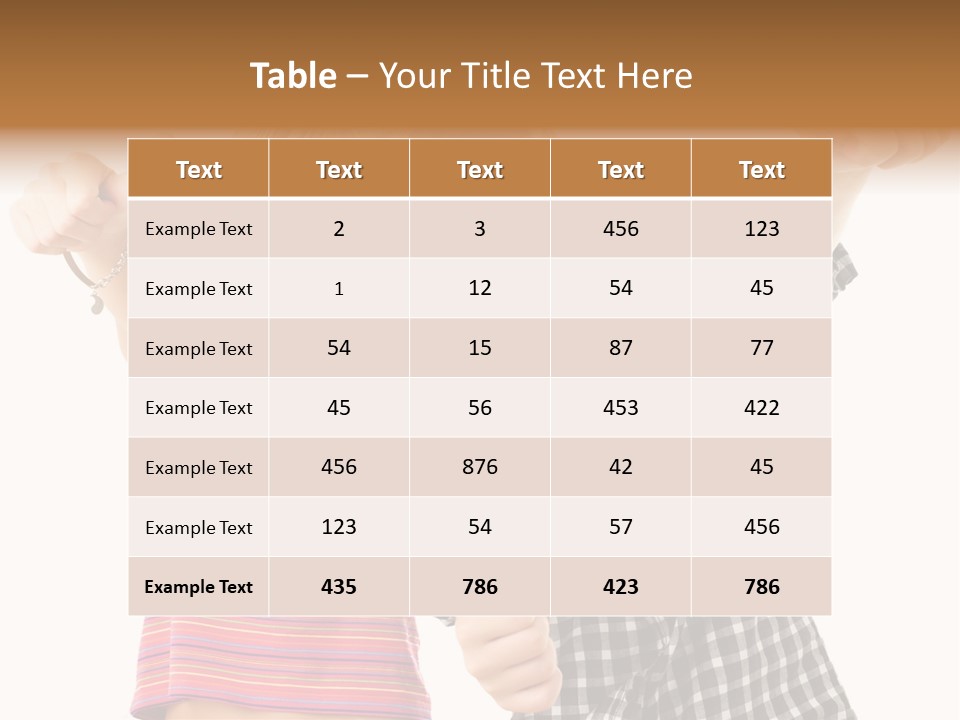 Teen Person Joy PowerPoint Template