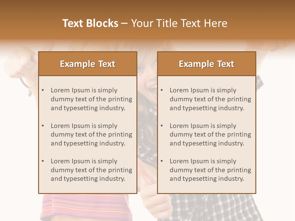 Teen Person Joy PowerPoint Template