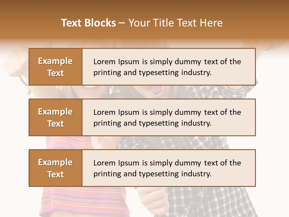 Teen Person Joy PowerPoint Template