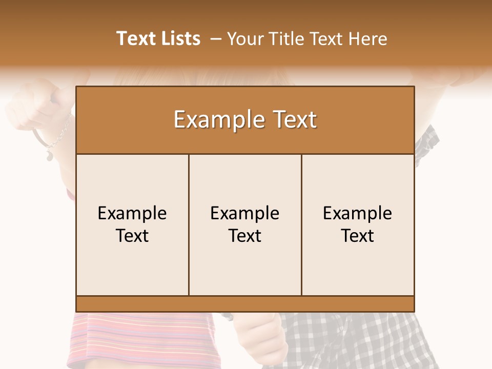 Teen Person Joy PowerPoint Template