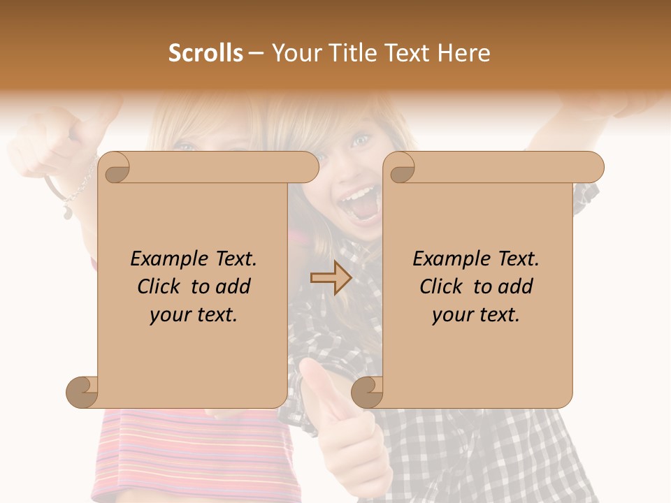 Teen Person Joy PowerPoint Template