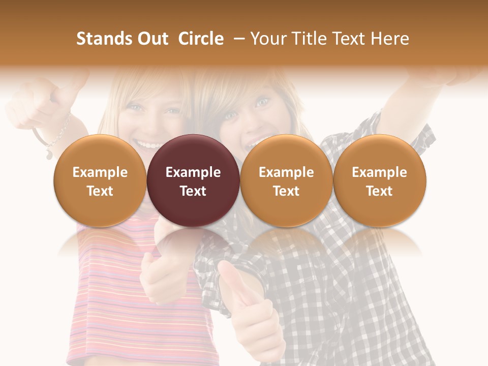 Teen Person Joy PowerPoint Template