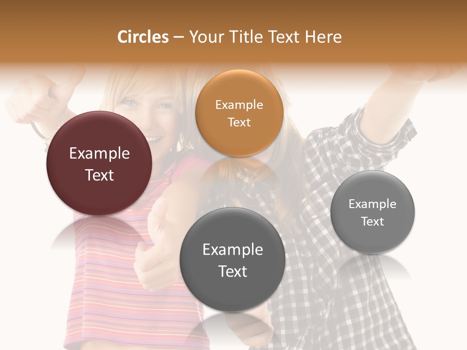 Teen Person Joy PowerPoint Template