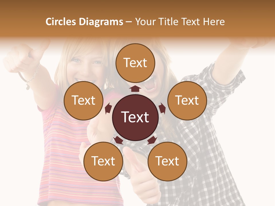 Teen Person Joy PowerPoint Template