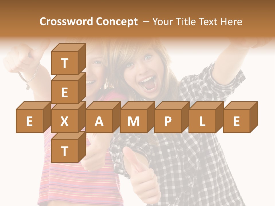 Teen Person Joy PowerPoint Template