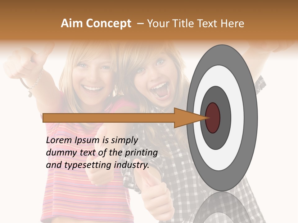 Teen Person Joy PowerPoint Template