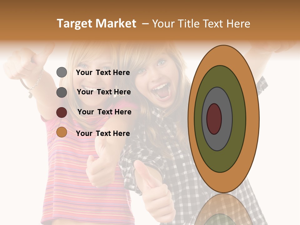 Teen Person Joy PowerPoint Template