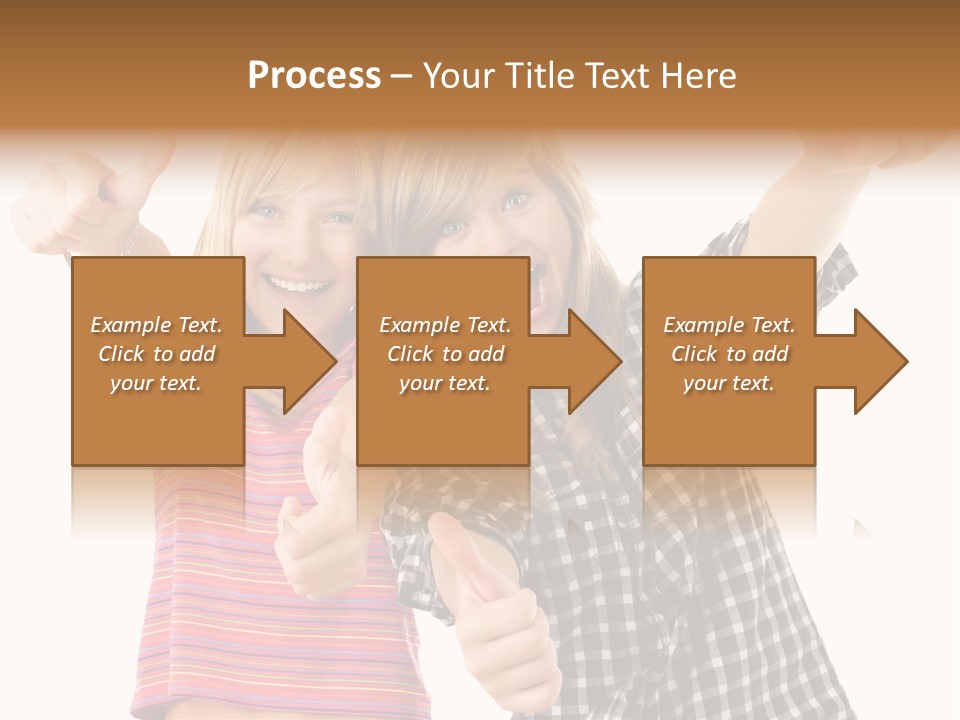 Teen Person Joy PowerPoint Template