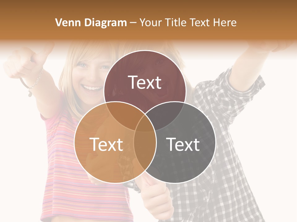 Teen Person Joy PowerPoint Template