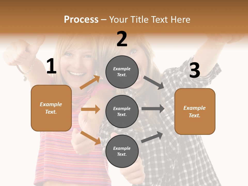 Teen Person Joy PowerPoint Template