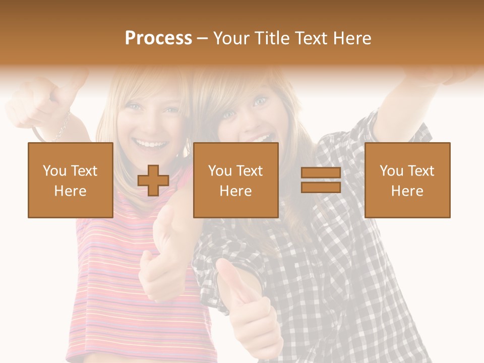 Teen Person Joy PowerPoint Template