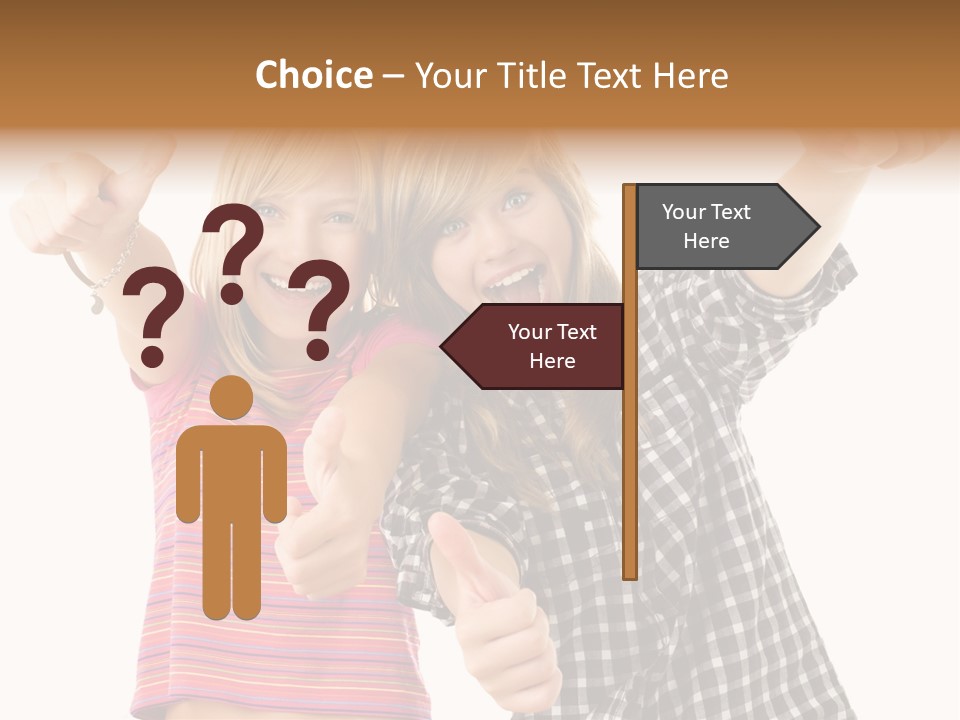 Teen Person Joy PowerPoint Template