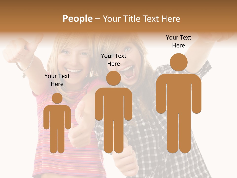 Teen Person Joy PowerPoint Template