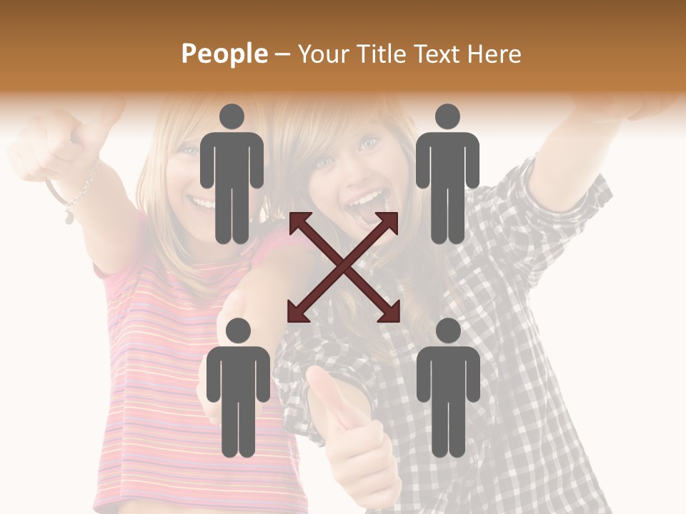 Teen Person Joy PowerPoint Template