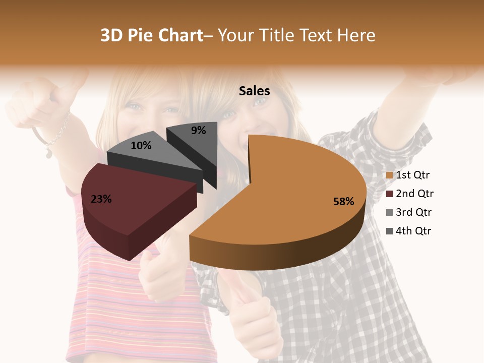 Teen Person Joy PowerPoint Template