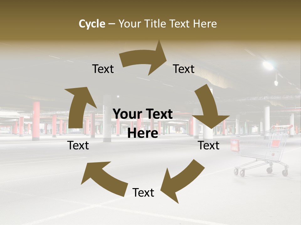 Corridor Inside Night PowerPoint Template