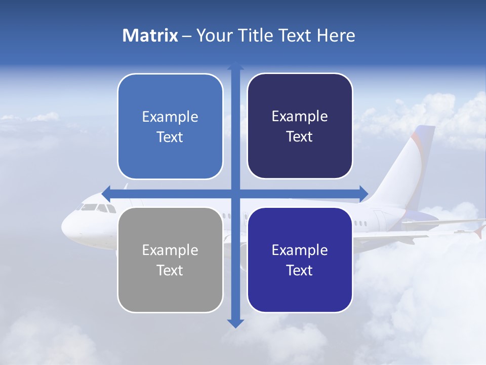 Falcon Wing Land PowerPoint Template