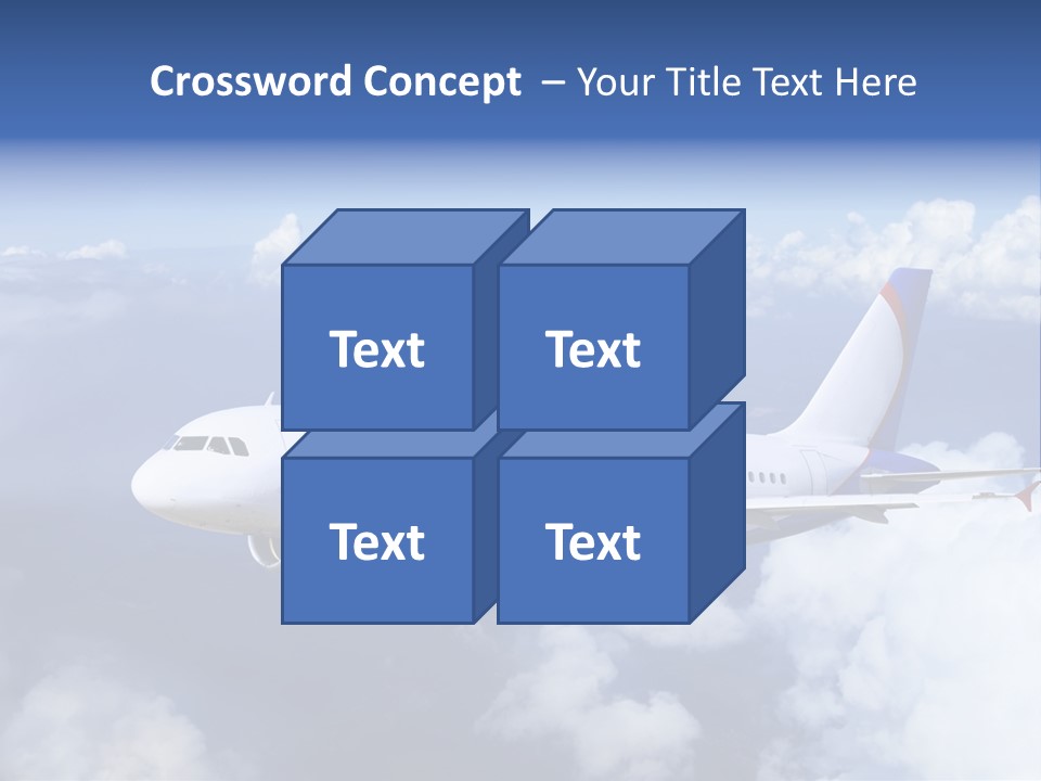 Falcon Wing Land PowerPoint Template