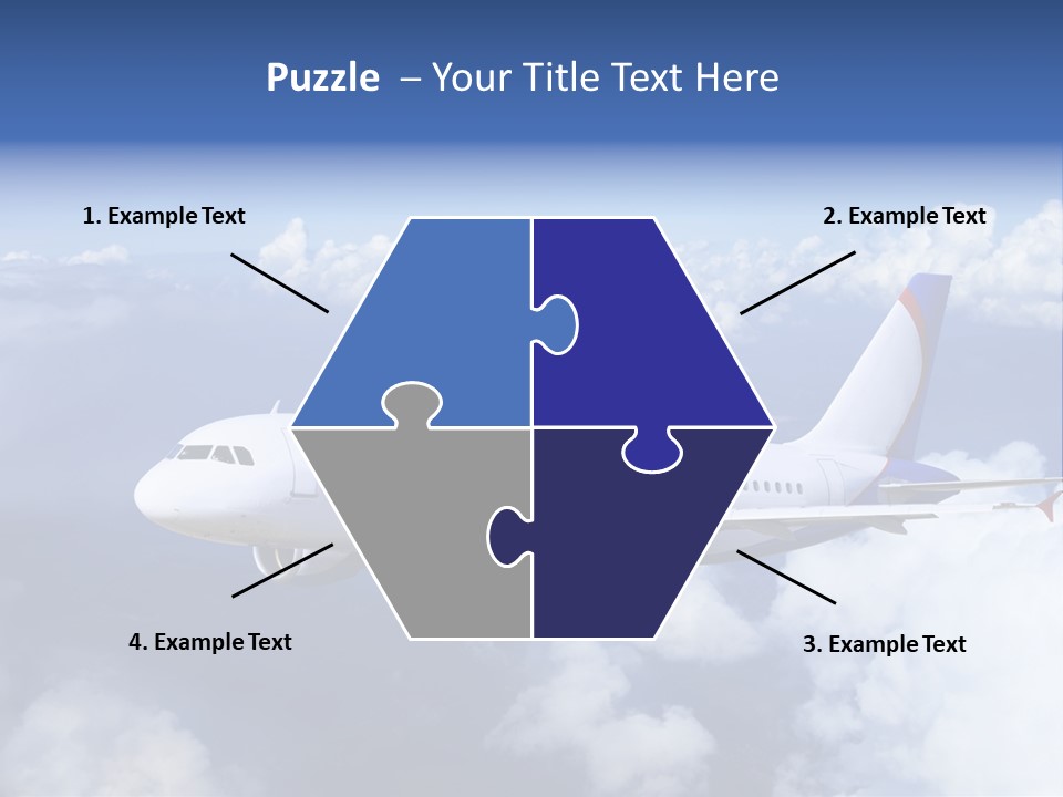 Falcon Wing Land PowerPoint Template