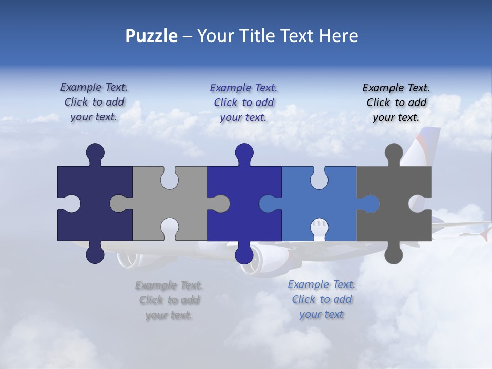 Falcon Wing Land PowerPoint Template