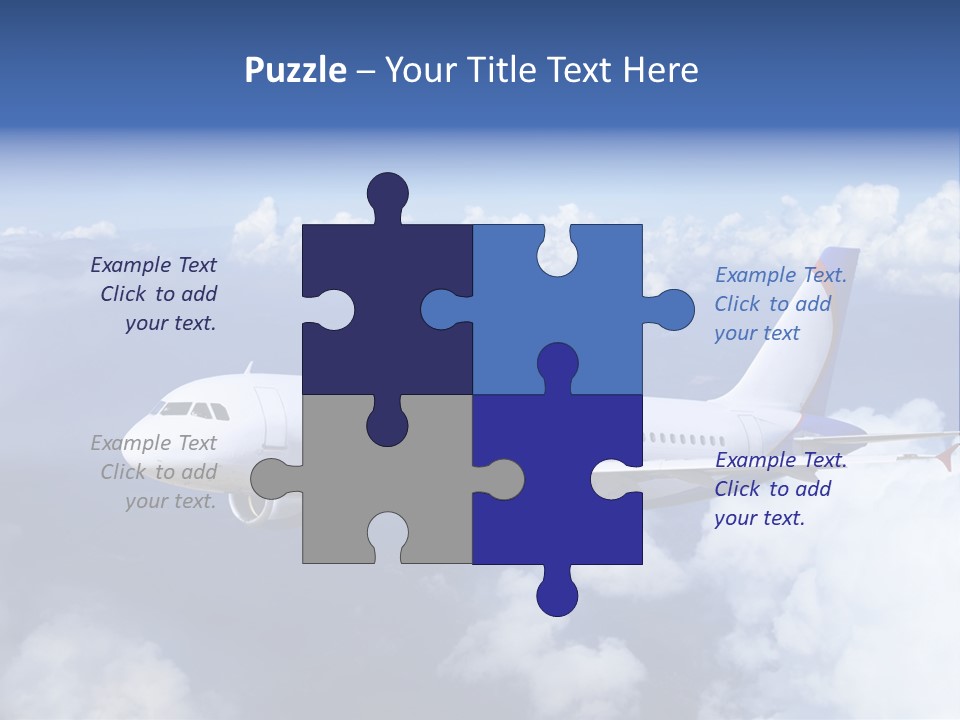 Falcon Wing Land PowerPoint Template