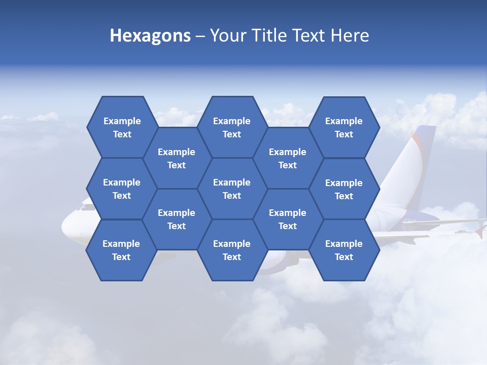 Falcon Wing Land PowerPoint Template