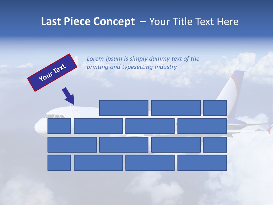Falcon Wing Land PowerPoint Template
