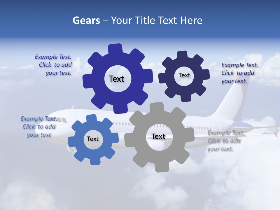 Falcon Wing Land PowerPoint Template