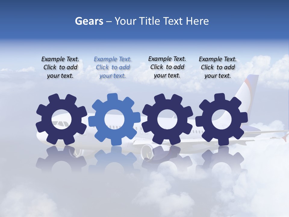 Falcon Wing Land PowerPoint Template