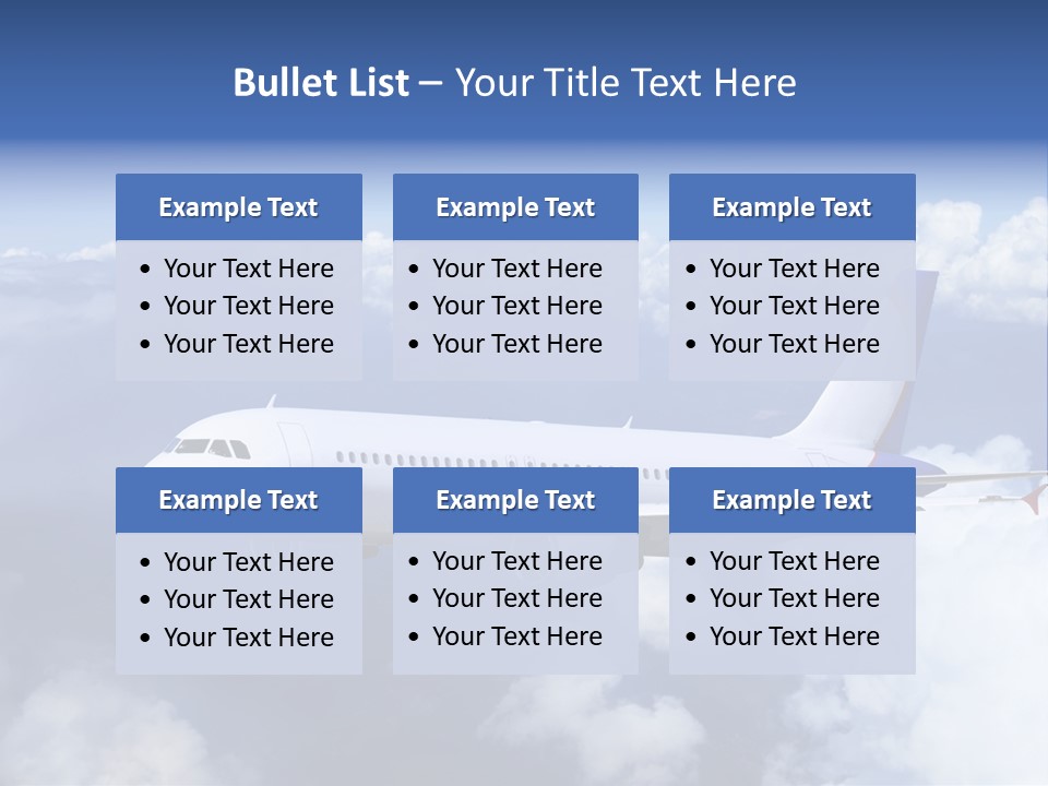 Falcon Wing Land PowerPoint Template