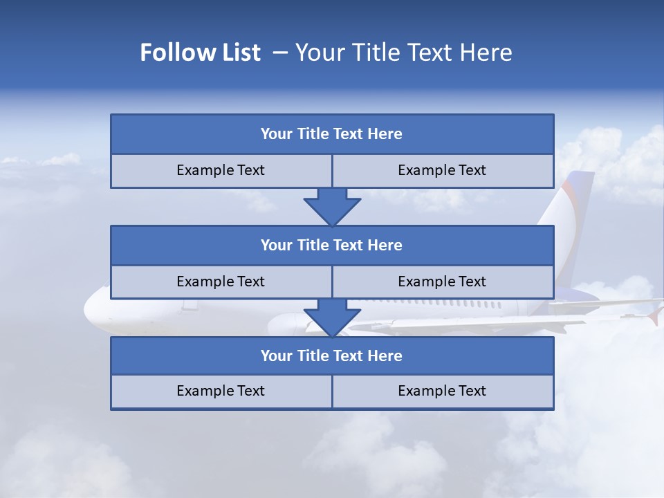 Falcon Wing Land PowerPoint Template