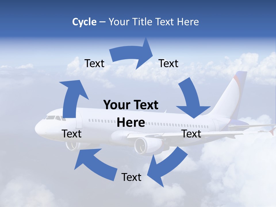 Falcon Wing Land PowerPoint Template