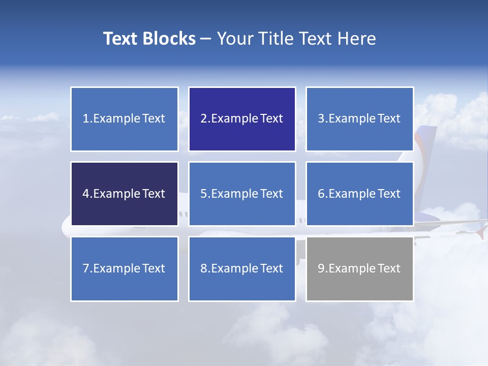 Falcon Wing Land PowerPoint Template