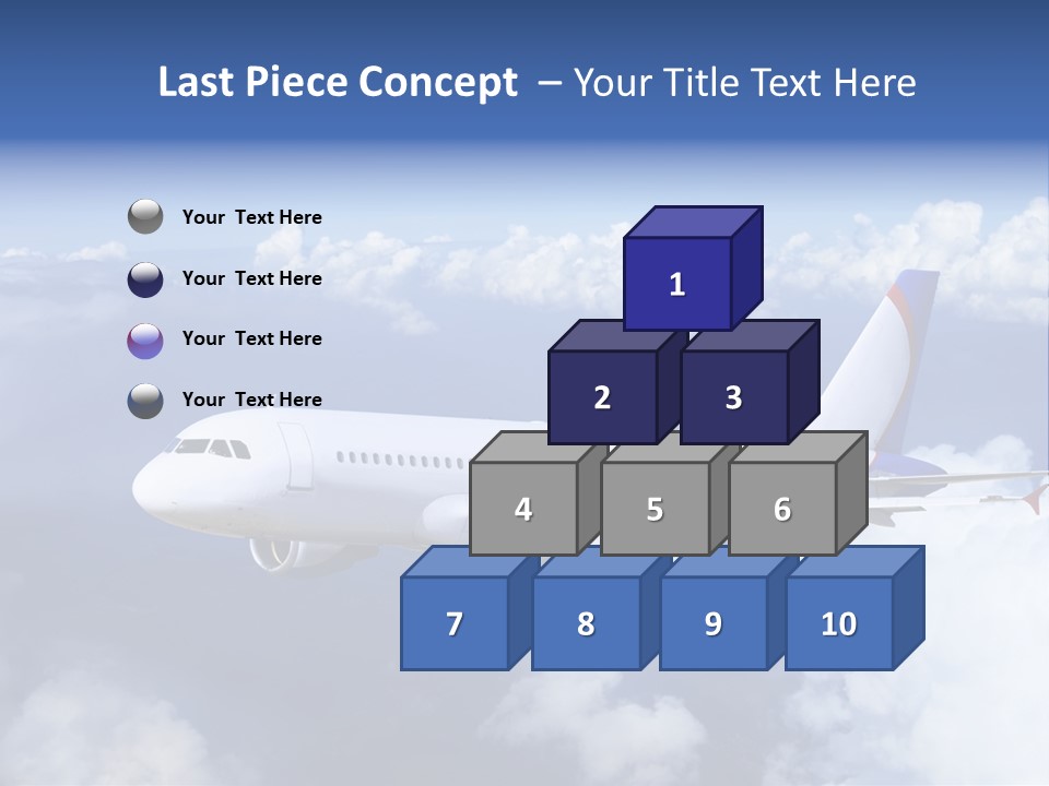 Falcon Wing Land PowerPoint Template