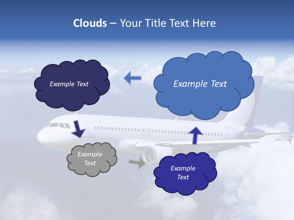 Falcon Wing Land PowerPoint Template