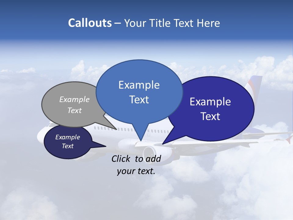 Falcon Wing Land PowerPoint Template