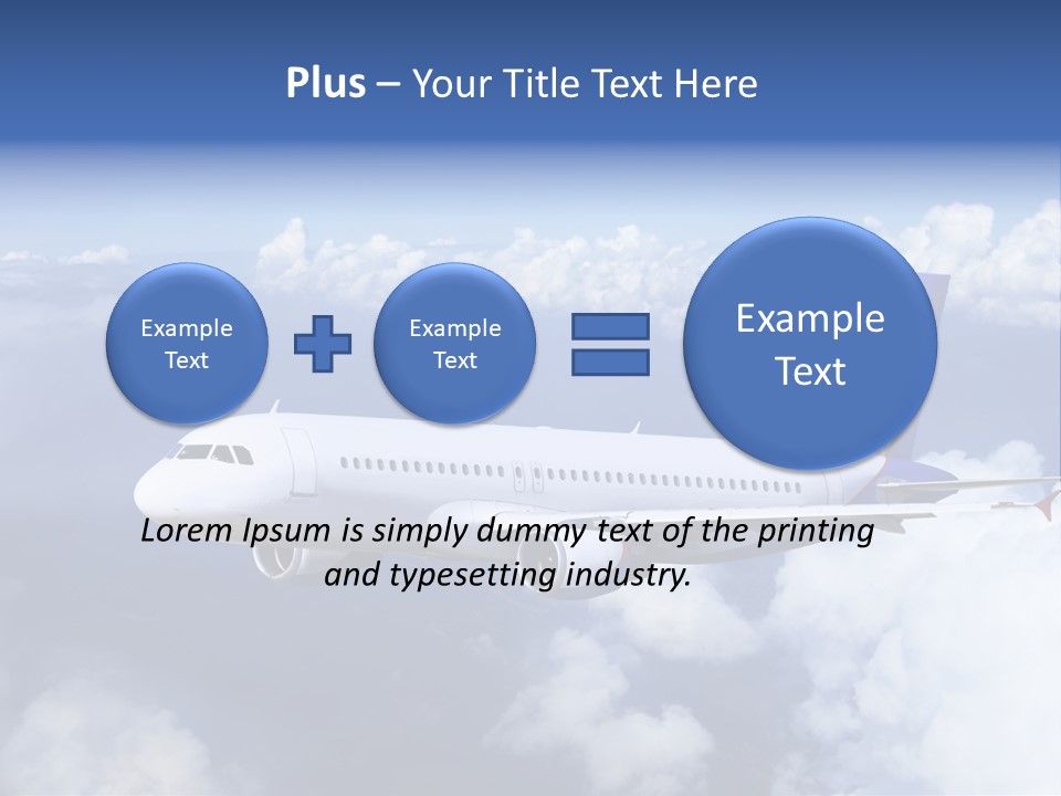 Falcon Wing Land PowerPoint Template