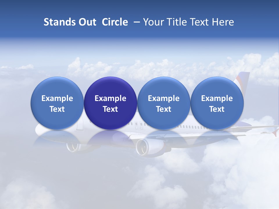 Falcon Wing Land PowerPoint Template