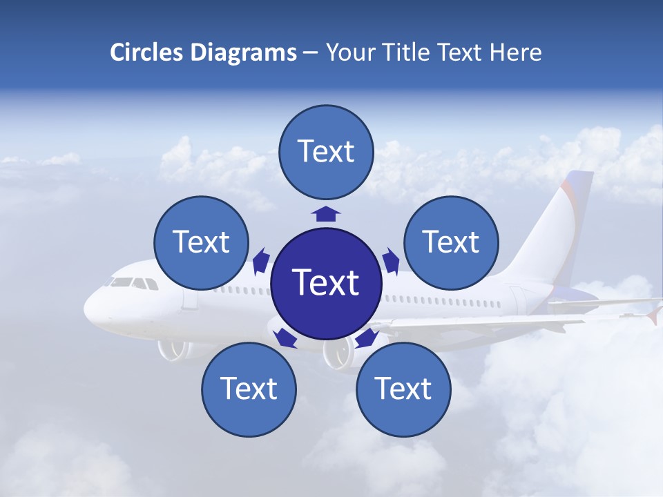Falcon Wing Land PowerPoint Template