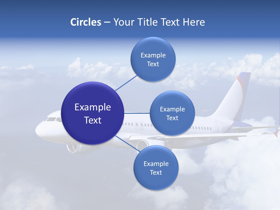 Falcon Wing Land PowerPoint Template