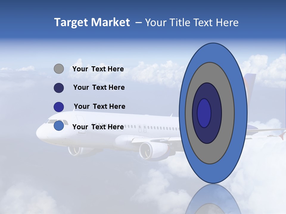 Falcon Wing Land PowerPoint Template