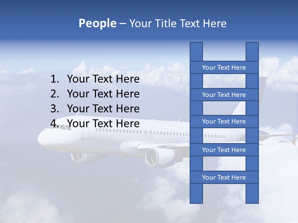 Falcon Wing Land PowerPoint Template