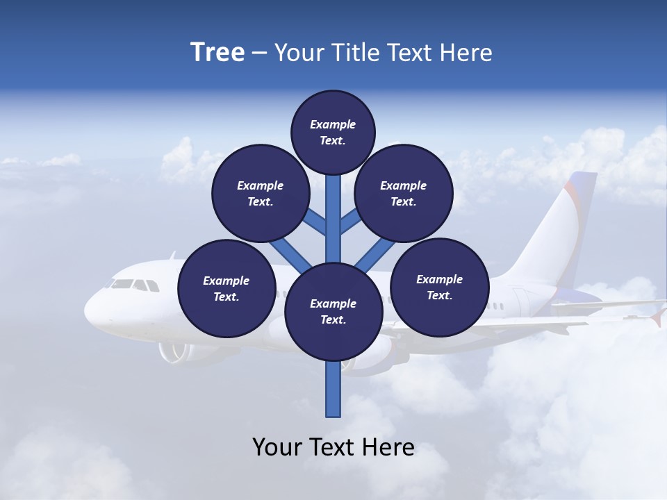 Falcon Wing Land PowerPoint Template