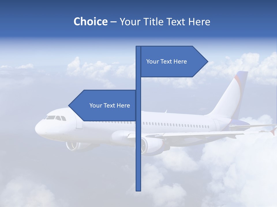 Falcon Wing Land PowerPoint Template