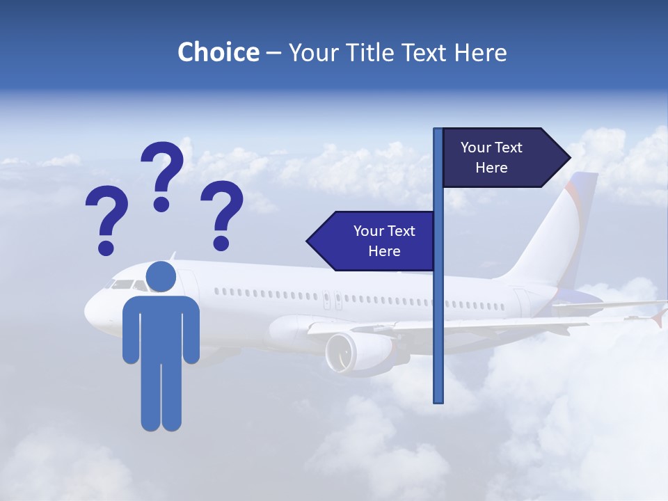 Falcon Wing Land PowerPoint Template