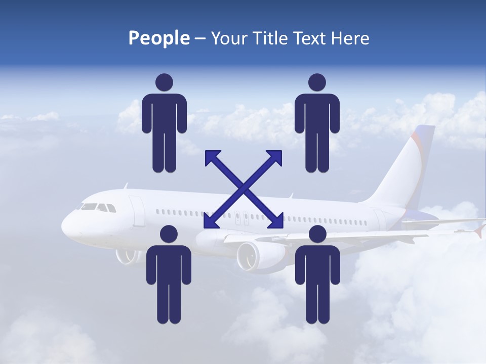 Falcon Wing Land PowerPoint Template