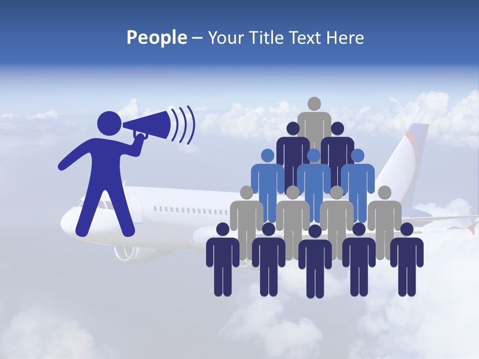 Falcon Wing Land PowerPoint Template