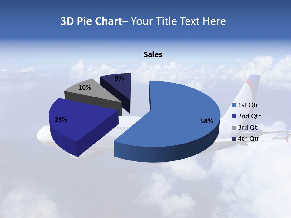 Falcon Wing Land PowerPoint Template