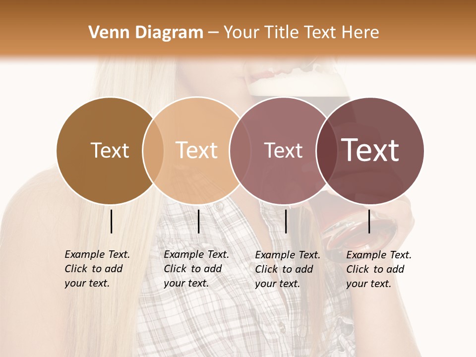 Person Girl Eye PowerPoint Template