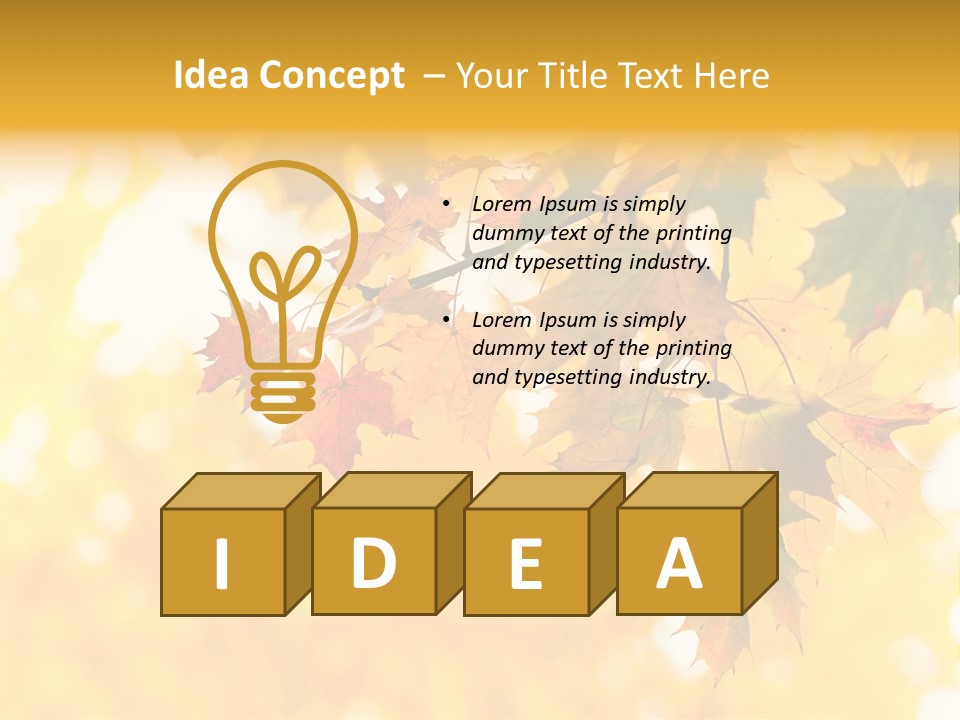 Sunshine Branch Climate PowerPoint Template